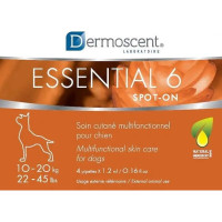 Dermoscent Essential 6 Spot-on Капли для ухода за кожей и шерстью собак от 10 до 20 кг