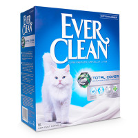Ever Clean Total Cover Clumping Комкующийся бентонитовый наполнитель для туалета кошек  Полное блокирование