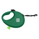 Collar WAUDOG R-leash Повідець-рулетка для собак із контейнером для пакетів зелена