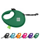 Collar WAUDOG R-leash Поводок-рулетка для собак с контейнером для пакетов зеленая