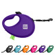 Collar WAUDOG R-leash Поводок-рулетка для собак с контейнером для пакетов фиолетовая