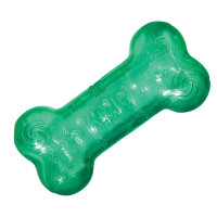 Kong Squeezz Crackle Bone Іграшка для собак хрумка кістка