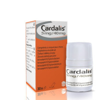 Ceva Cardalis Таблетки для собак и кошек при сердечной недостаточности 5 мг/40мг