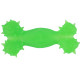 Agility Игрушка для собак кость с отверстием зеленая