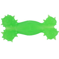 Agility Іграшка для собак кістка з отвором зелена