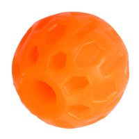Agility Іграшка для собак м'яч з помаранчевим отвором