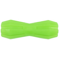 Agility Іграшка для собак гантель з отвором зелена