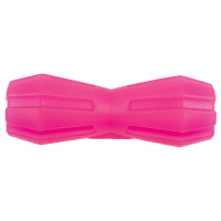 Agility Іграшка для собак гантель з отвором рожева