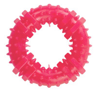 Agility Іграшка для собак кільце з рожевим шипами