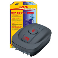 Sera Air Plus 550R Pump Воздушный компрессор для пресноводных и морских аквариумов объемом до 550 л