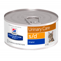 Hills Prescription Diet Feline Adult s/d Urinary Care Консервы для взрослых кошек при заболевании мочеполовой системы со свинино