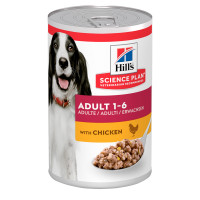 Hills Science Plan Canine Adult Chicken Консервы для взрослых собак с курицей