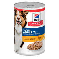 Hills Science Plan Canine Adult Mature 7+ Chicken Консервы для пожилых собак с курицей