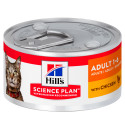 Hills Science Plan Feline Adult Chicken Консервы для взрослых кошек с курицей