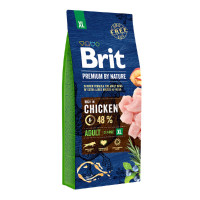 Brit Premium Dog Adult XL Chicken Сухой корм для взрослых собак крупных пород с курицей