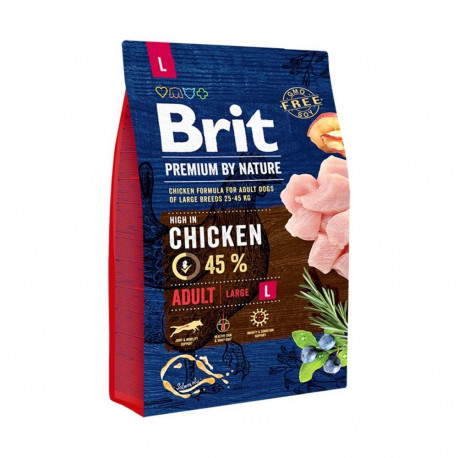 Brit Premium Dog Adult Large Breed Chicken Сухий корм для дорослих собак великих порід з куркою