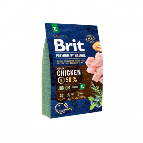 Brit Premium Dog Junior XL Chicken Сухой корм для щенков гигантских пород с курицей