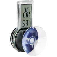 Trixie Термометр-гігрометр електронний з присоскою для тераріуму