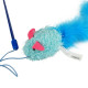 Barksi Feather Mouse Игрушка для кошек удочка с мышкой