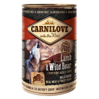 Carnilove Dog Adult Lamb and Wild Boar Консерви для дорослих собак з ягнятком та кабаном