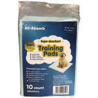 All-Absorb Basic Training Pads Пеленки для собак 60х45 см