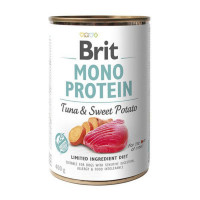 Brit Mono Protein Tuna and Sweet Potato Консервы для взрослых собак с тунцом и бататом