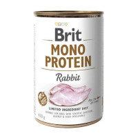 Brit Mono Protein Rabbit Консерви для дорослих собак із кроликом