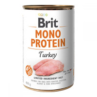 Brit Mono Protein Turkey Консервы для взрослых собак с индейкой