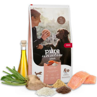 Mera Pure Sensitive Adult Lachs & Reis Сухий корм для дорослих собак з лососем та рисом