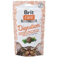 Brit Care Cat Adult Snack Digestion Лакомства для взрослых кошек для чувствительного пищеварения