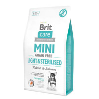 Brit Care Grain-Free Dog Adult Mini Light and Sterilised Беззерновой сухой корм для стерилизованных собак мелких пород