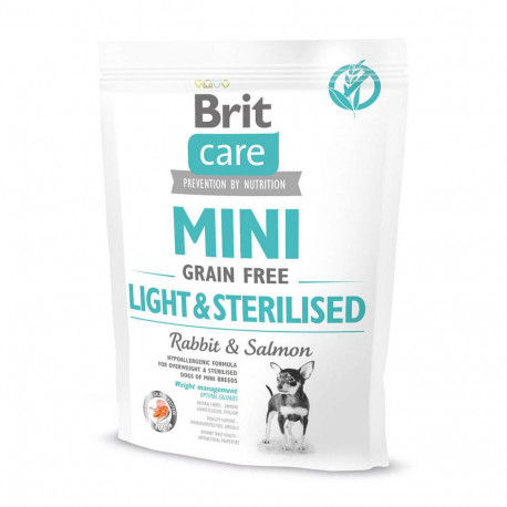 Brit Care Grain-Free Dog Adult Mini Light and Sterilised Беззерновий сухий корм для стерилізованих собак дрібних порід
