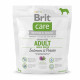Brit Care сухий корм для дорослих собак великих порід з лососем і