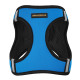 Bronzedog Sport Vest Шлея для собак неопрен 3D сітка блакитна