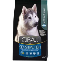 Farmina Cibau Sensitive Adult Medium & Maxi Fish Сухой корм для взрослых собак средних и крупных пород с рыбой