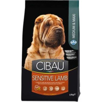 Farmina Cibau Sensitive Adult Medium & Maxi Lamb Сухой корм для взрослых собак средних и крупных пород с ягненком