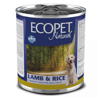Farmina Ecopet Natural Dog Lamb & Rice Консерва для собак ягненок и рис