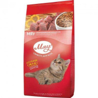 Мяу Сухой корм для взрослых кошек с карасем