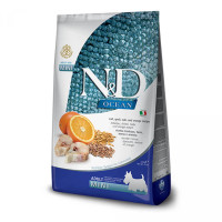 Farmina N&D Low Grain Ocean Ancestral Adult Mini Сухой корм для собак мелких пород с треской и апельсином