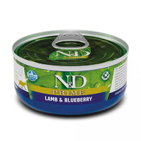 Farmina N&D Grain Free Prime Lamb & Blueberry Adult Вологий корм для кішок з ягнятком та чорницею