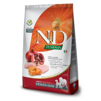 Farmina N&D Grain Free Pumpkin Chicken & Pomegranate Adult Medium & Maxi 