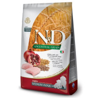 Farmina N&D Low Grain Chicken & Pomegranate Puppy Medium & Maxi