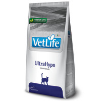 Farmina Vet Life UltraHypo Сухий лікувальний корм для кішок при харчовій алергії