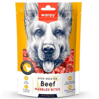 Wanpy Beef Marbled Bites Лакомства для собак кусочки с мраморной говядины