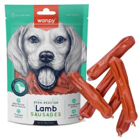 Wanpy Lamb Sausages Ласощі для собак сосиски з ягняти