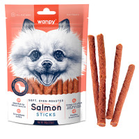 Wanpy Salmon Sticks Лакомства для собак палочки с лососем