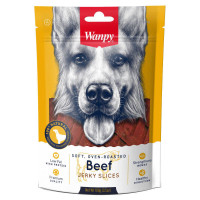 Wanpy Soft Beef Jerky Slices Лакомства для собак слайсы с говядиной и уткой