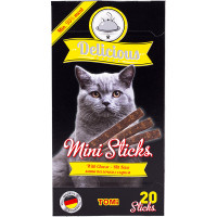 TOMi Delicious Mini Sticks Cheese Ласощі для дорослих кішок із сиром