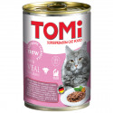 TOMi Veal Консерви для дорослих кішок з телятиною у банку
