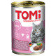 TOMi Veal Консервы для взрослых кошек с телятиной в банке